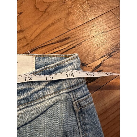 Cosmic Blue Love Distressed Boyfriend Jeans – Size 27 - Picture 6 of 11